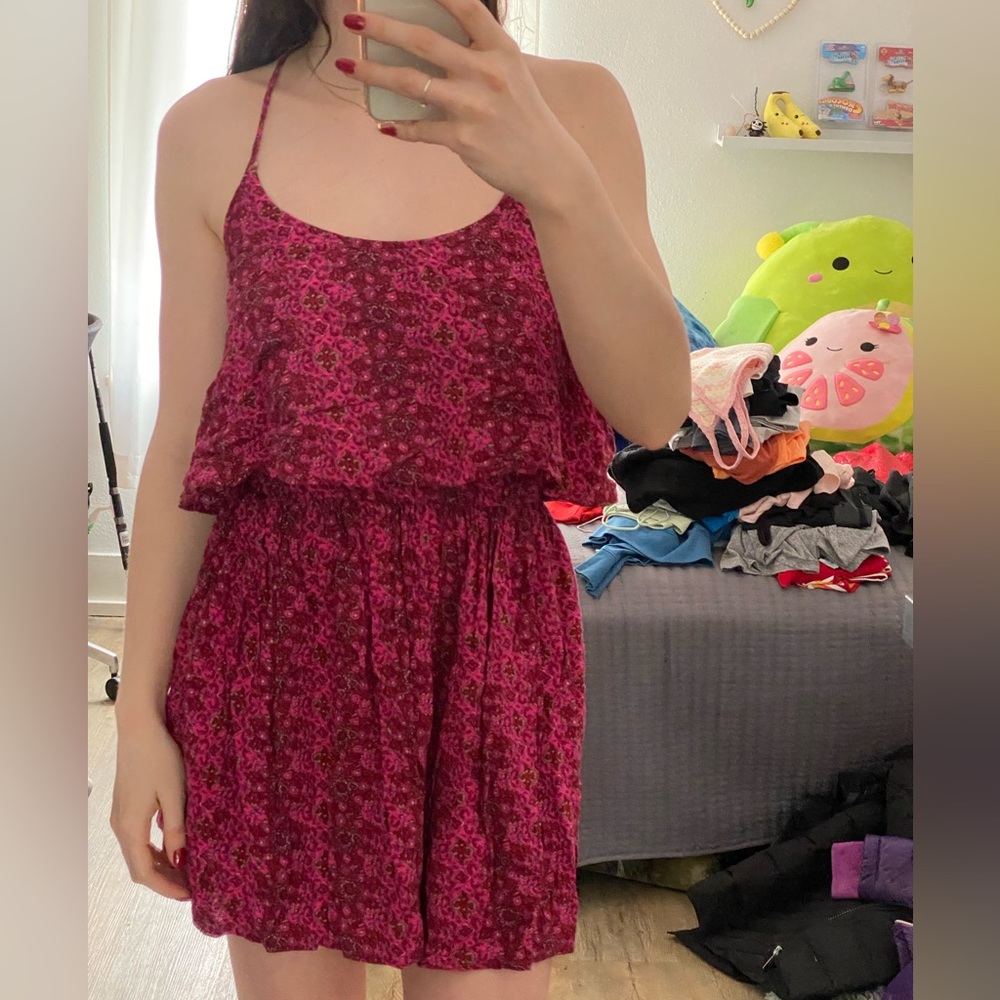 Hollister pink dress size S good condition